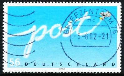 BRD 2002 Nr 2250 zentrisch gestempelt X64CE36