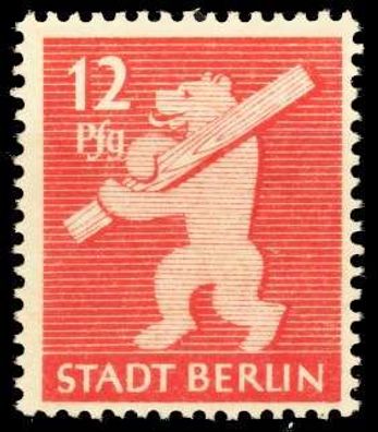 SBZ BERL. Brandenb. Nr 5AAwaz postfrisch X64D2FE