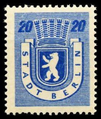 SBZ BERL. Brandenb. Nr 6Awaz postfrisch X64D342