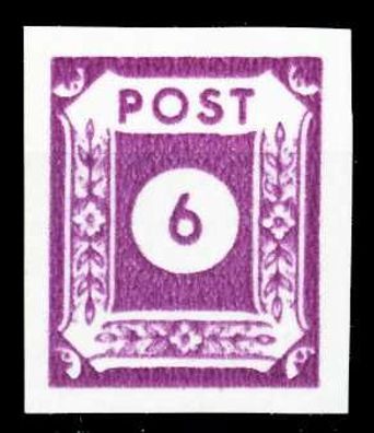 SOWJ. ZONE Nr 62auI postfrisch X655DFA