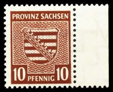 SBZ PROV. Sachsen Nr 78Xa postfrisch SRA X65620A