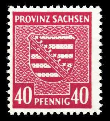 SBZ PROV. Sachsen Nr 84Yc postfrisch X65644A