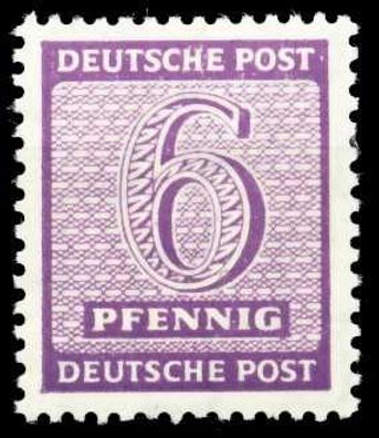 SBZ Westsachsen Nr 129Xw postfrisch X6599FE