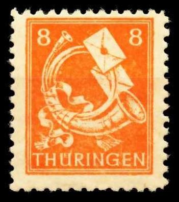 SBZ Thüringen Nr 96AYy postfrisch X667BBE