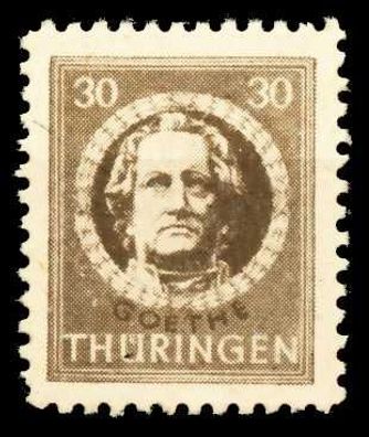 SBZ Thüringen Nr 99AYaz1 postfrisch X670492