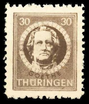 SBZ Thüringen Nr 99AYbz1 postfrisch X6704E2