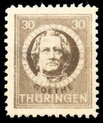 SBZ Thüringen Nr 99AYbz1 postfrisch X6704F6