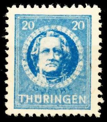 SBZ Thüringen Nr 98AYz1 postfrisch X67061E