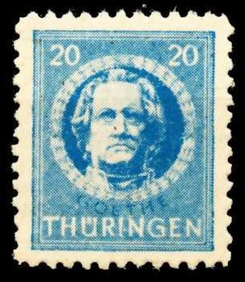 SBZ Thüringen Nr 98AYz1 postfrisch X67063A