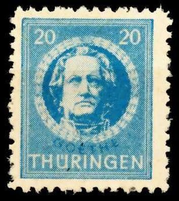 SBZ Thüringen Nr 98AYz1 postfrisch X670676