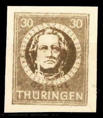 SBZ Thüringen Nr 99BYaz1 postfrisch X67067A