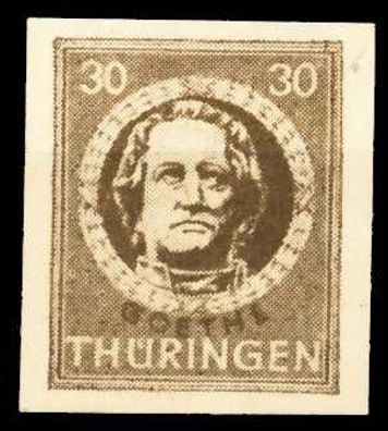 SBZ Thüringen Nr 99BYaz1 postfrisch X670682