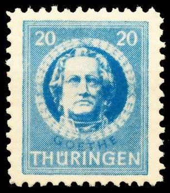 SBZ Thüringen Nr 98AYz1 postfrisch X670706