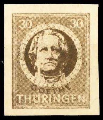 SBZ Thüringen Nr 99BYaz2 postfrisch X67077E