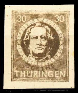 SBZ Thüringen Nr 99BYaz1 postfrisch X670782