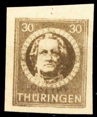 SBZ Thüringen Nr 99BYaz2 postfrisch X6707AE