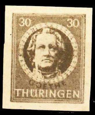 SBZ Thüringen Nr 99BYaz2 postfrisch X670872