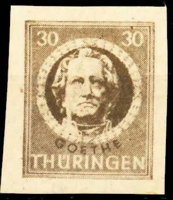 SBZ Thüringen Nr 99BYaz2 postfrisch X670882