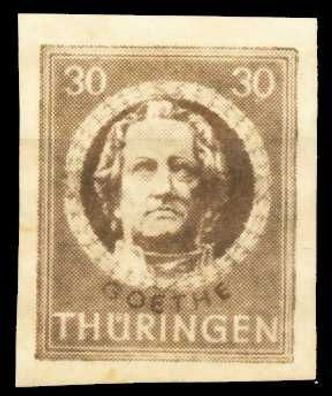 SBZ Thüringen Nr 99BYay postfrisch X670896
