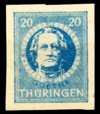 SBZ Thüringen Nr 98BYz2 postfrisch X670932