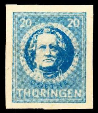 SBZ Thüringen Nr 98BYz2 postfrisch X67310A