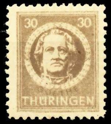 SBZ Thüringen Nr 99AXap1 postfrisch X673226