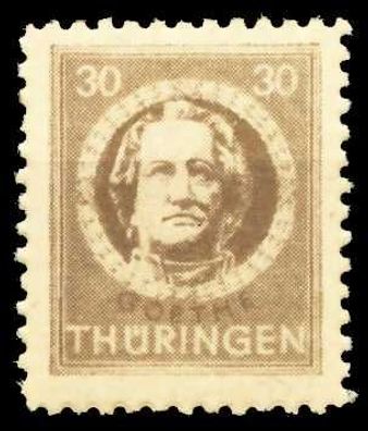 SBZ Thüringen Nr 99AXap1 postfrisch X67322A