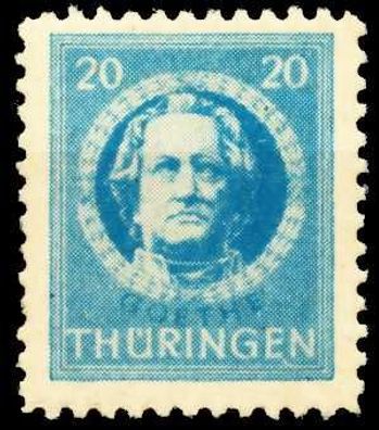 SBZ Thüringen Nr 98AXp1 postfrisch X6732B2