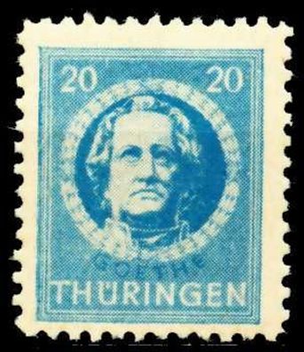 SBZ Thüringen Nr 98AXp1 postfrisch X673306