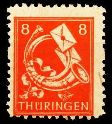 SBZ Thüringen Nr 96AXu postfrisch X67359E
