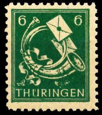 SBZ Thüringen Nr 95AXdv postfrisch X67360A