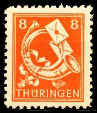 SBZ Thüringen Nr 96AXw postfrisch X67365A