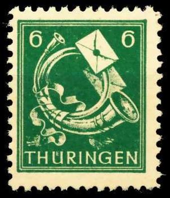 SBZ Thüringen Nr 95AXdw postfrisch X67369A