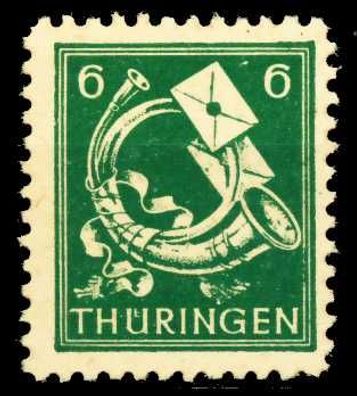 SBZ Thüringen Nr 95AXdw postfrisch X673702