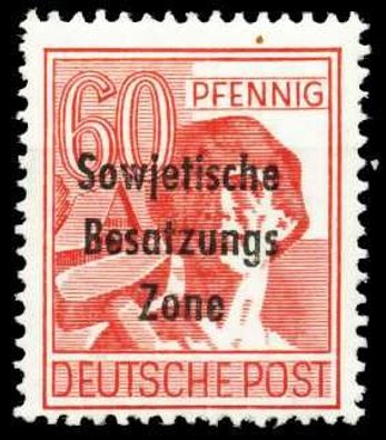 SBZ ALLG. Ausgaben Nr 195a postfrisch X6771FE