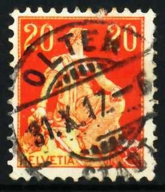 Schweiz 1908 Nr 102 zentrisch gestempelt X69704E