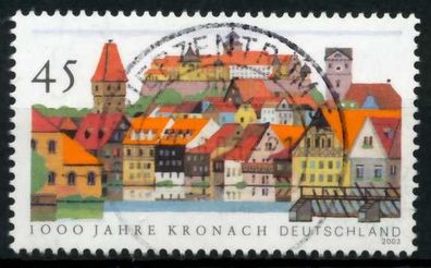 BRD 2003 Nr 2309 zentrisch gestempelt X6A16F2