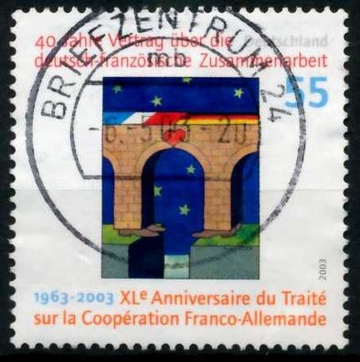BRD BUND 2003 Nr 2311II zentrisch gestempelt X6A174E