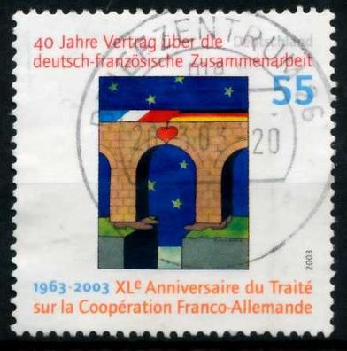 BRD BUND 2003 Nr 2311II zentrisch gestempelt X6A175E