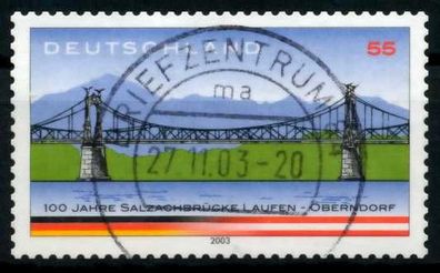 BRD 2003 Nr 2345 zentrisch gestempelt X6A19AE