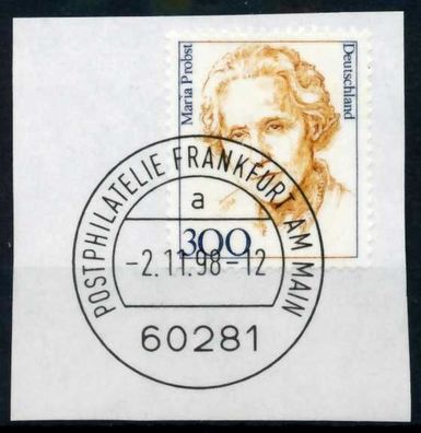 BRD DS FRAUEN Nr 1956 gestempelt Briefstück zentrisch X6B143E