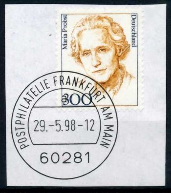 BRD DS FRAUEN Nr 1956 gestempelt Briefstück zentrisch X6B1442