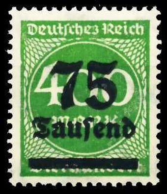 D-REICH INFLA Nr 287a postfrisch X6B4302