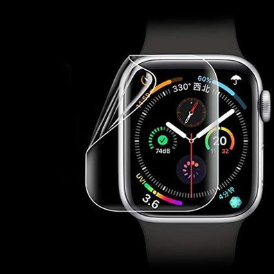 Displayschutzfolie durchsichtige Full-Cover-Schutzfolie für Apple Watch
