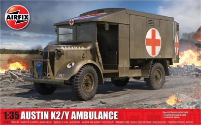 Airfix Austin K2/ Y Ambulance in 1:35 1501375 Airfix A01375 Bausatz