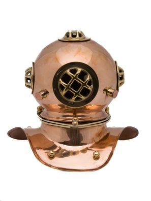 Taucherhelm Kupfer 20cm Maritim Taucherglocke Helm Antik-Stil