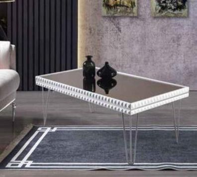 Couch Tisch Kaffee Tische Wohnzimmer Massiv Beistell Luxus Couchtisch Design