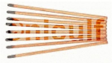 10 Kohleelektroden 4,0x305 Pointed für Fugenhobler