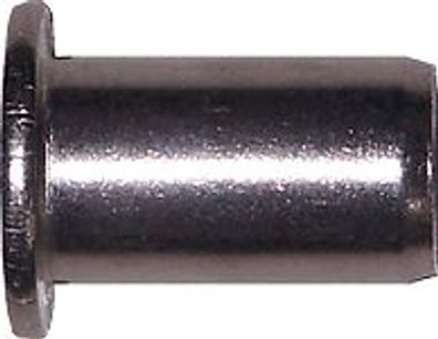 50 x M10 ALU Nietmutter Flachkopf klemmt 1,0-3,0mm