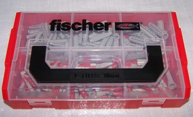 200tlg Fischer Dübel Sortiment FIXtainer SX + Duopower 6, 8 und 10mm L-boxx mini
